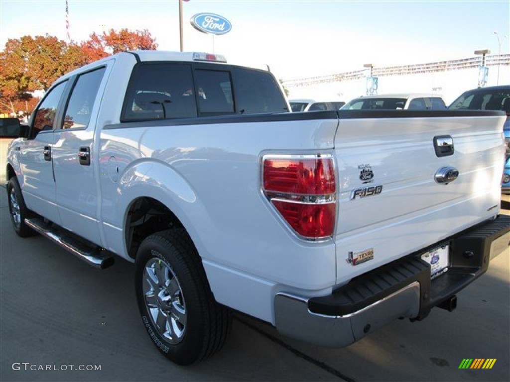 2014 F150 XLT SuperCrew - Oxford White / Steel Grey photo #2