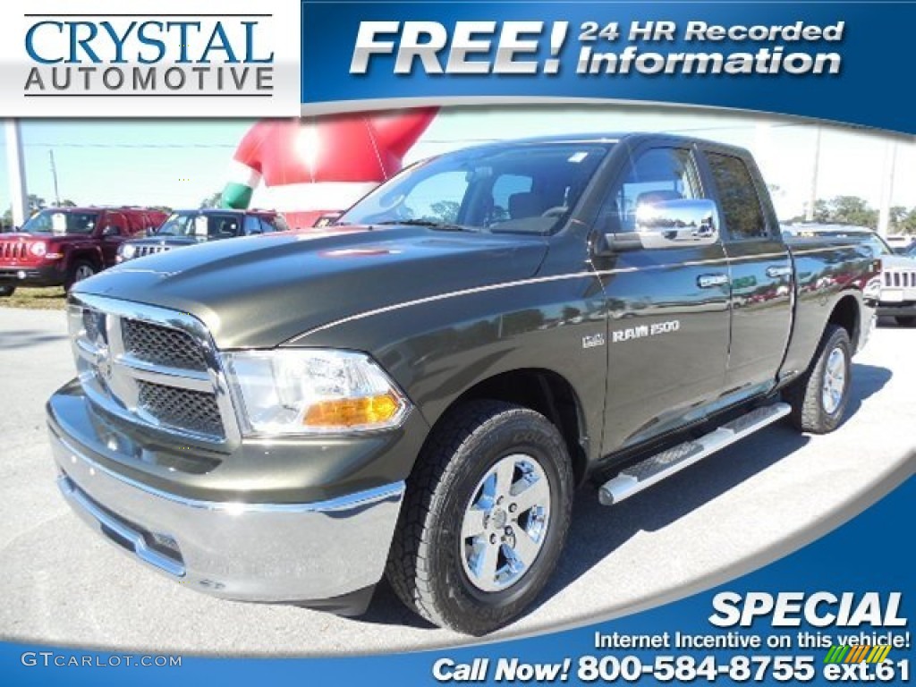 Hunter Green Pearl Dodge Ram 1500