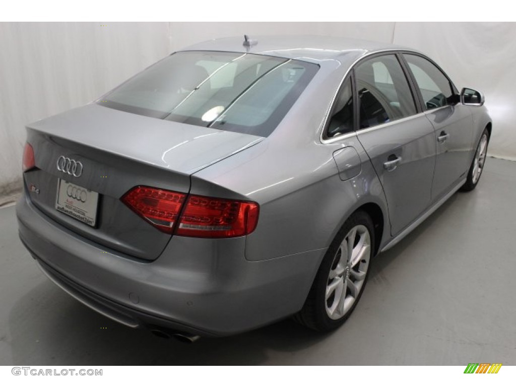 2011 S4 3.0 quattro Sedan - Quartz Grey Metallic / Black photo #6