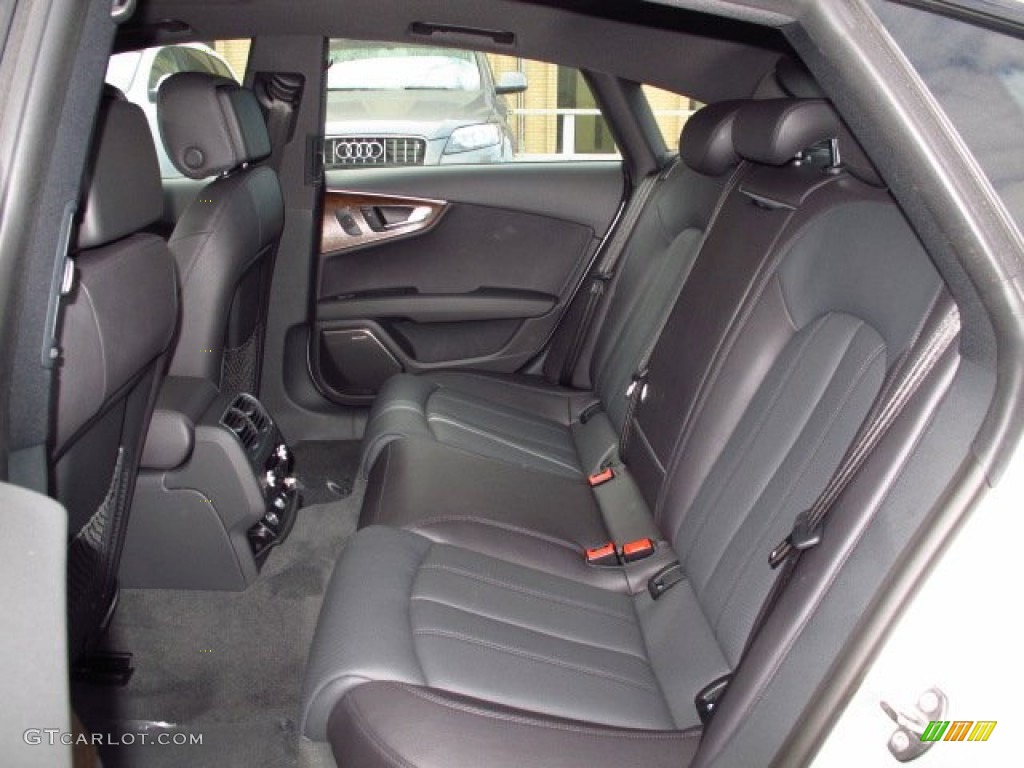 2014 Audi A7 3.0T quattro Prestige Rear Seat Photo #89037417