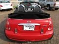 2006 Chili Red Mini Cooper S Convertible  photo #12