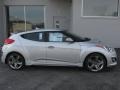 Ironman Silver 2014 Hyundai Veloster Standard Veloster Model Exterior