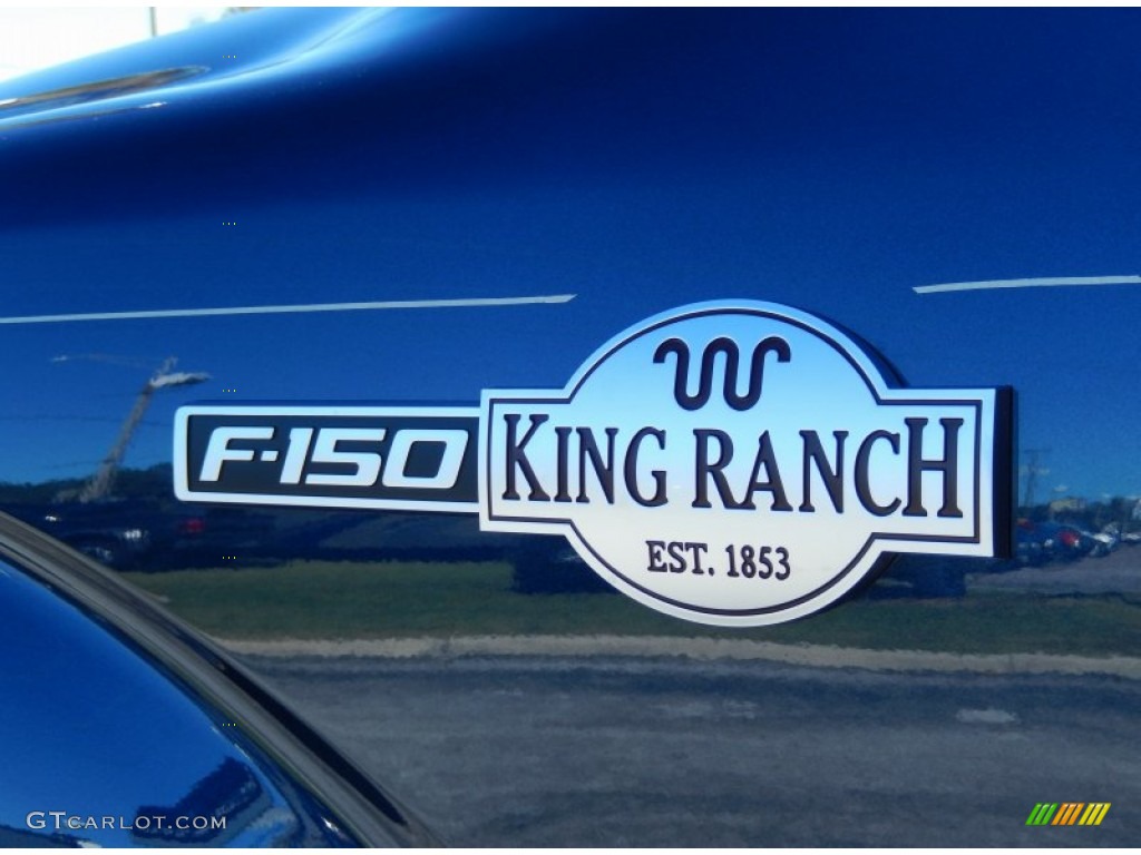 2014 F150 King Ranch SuperCrew - Blue Jeans / King Ranch Chaparral/Pale Adobe photo #4