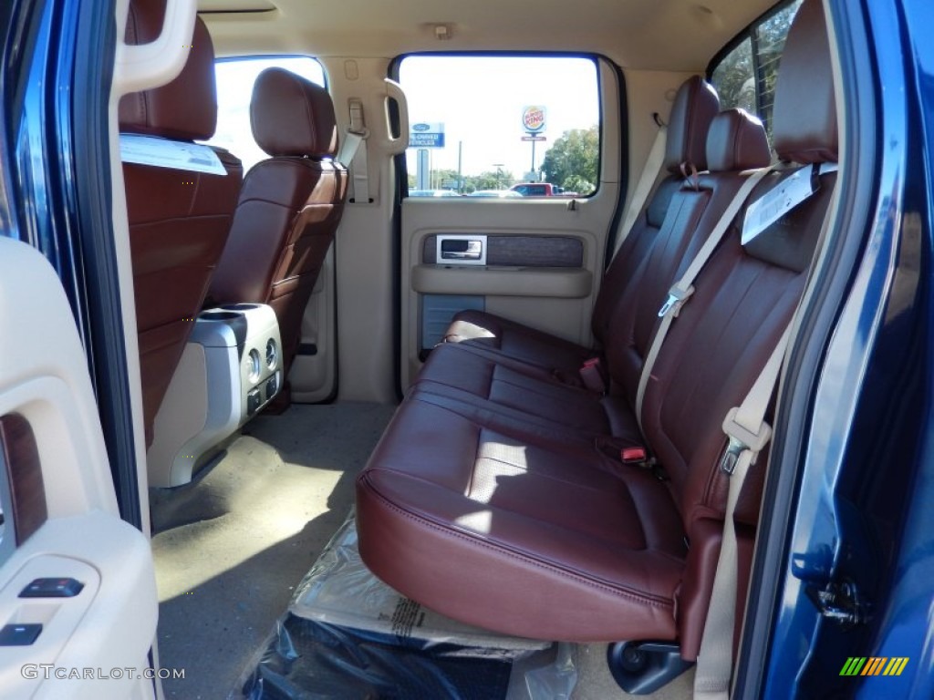 2014 F150 King Ranch SuperCrew - Blue Jeans / King Ranch Chaparral/Pale Adobe photo #6