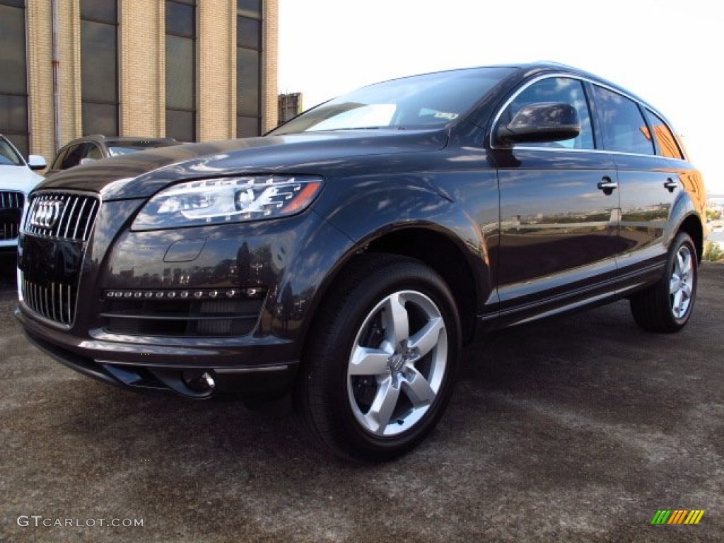 2014 Q7 3.0 TFSI quattro - Lava Gray Pearl / Espresso photo #5