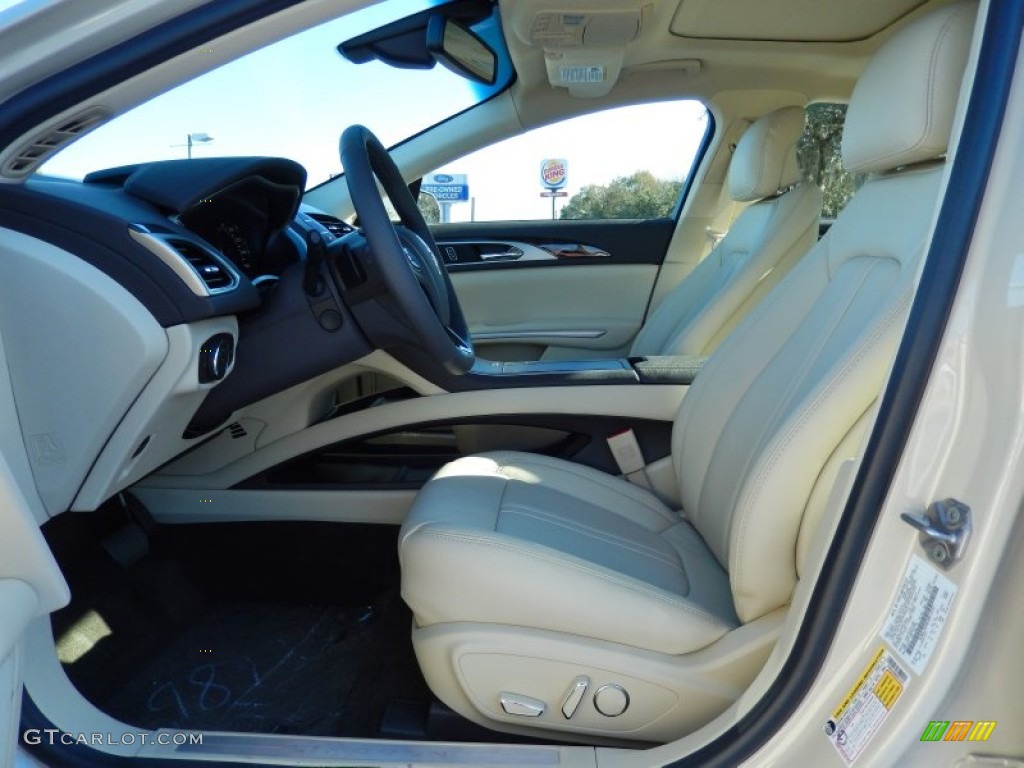 Light Dune Interior 2014 Lincoln MKZ FWD Photo #89039568