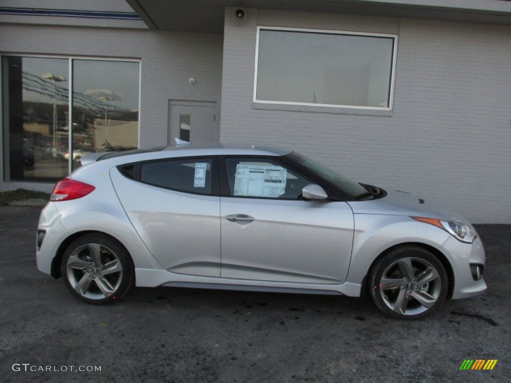 Ironman Silver 2014 Hyundai Veloster Turbo Exterior Photo #89039928
