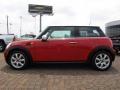 2008 Chili Red Mini Cooper Hardtop  photo #2