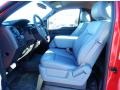 Steel Grey Interior Photo for 2014 Ford F150 #89040195