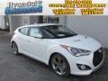 2014 Elite White Hyundai Veloster Turbo  photo #1