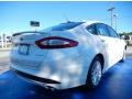 2014 White Platinum Ford Fusion Energi Titanium  photo #3