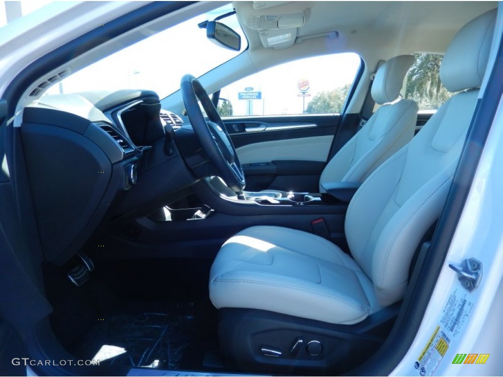 2014 Ford Fusion Energi Titanium Front Seat Photo #89040492