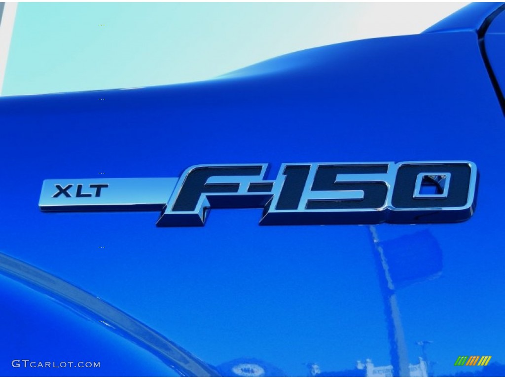 2014 F150 XLT SuperCab - Blue Flame / Pale Adobe photo #5