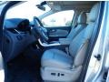 Medium Light Stone Front Seat Photo for 2014 Ford Edge #89041146