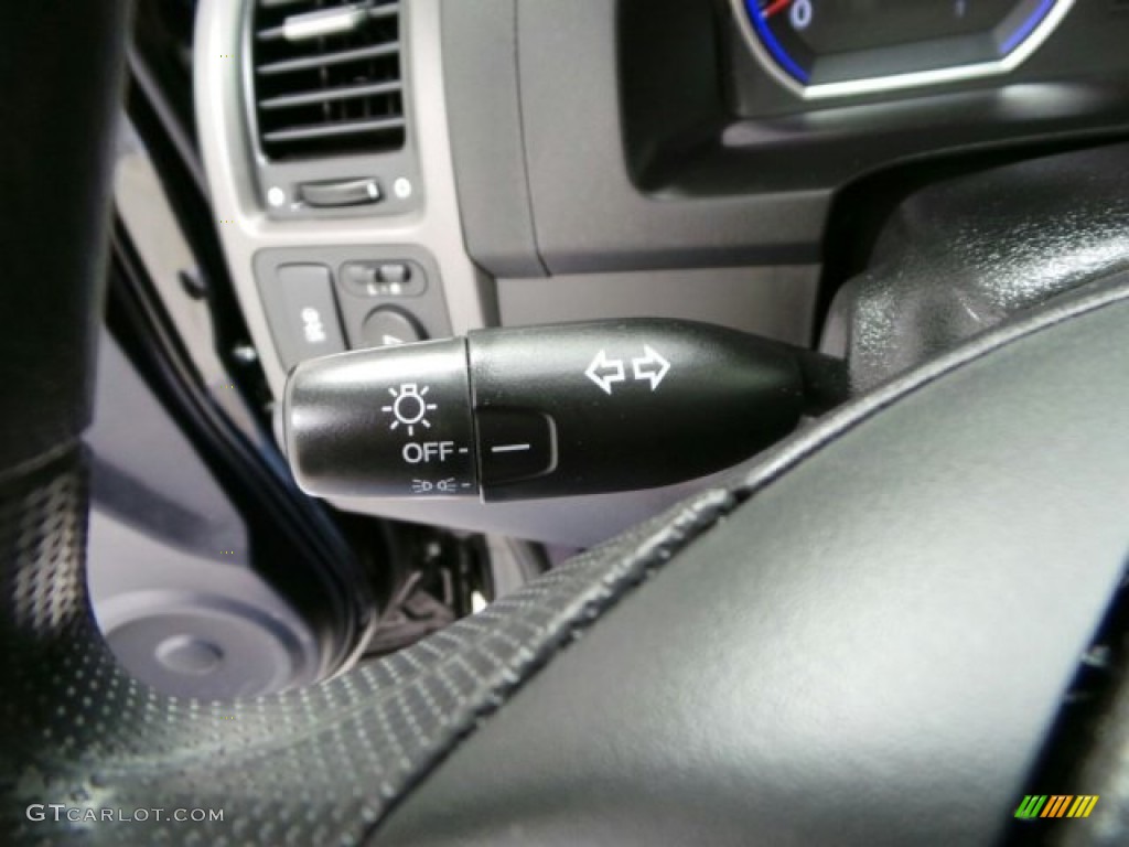 2011 CR-V LX 4WD - Crystal Black Pearl / Gray photo #16