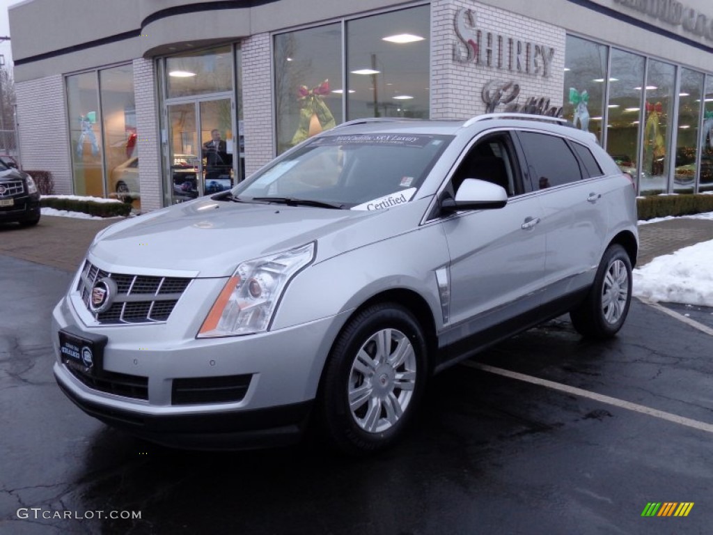 2010 SRX 4 V6 AWD - Radiant Silver / Ebony/Titanium photo #1