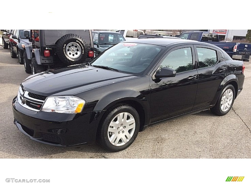 Black Dodge Avenger