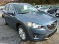 Meteor Gray Mica 2014 Mazda CX-5 Grand Touring AWD Exterior