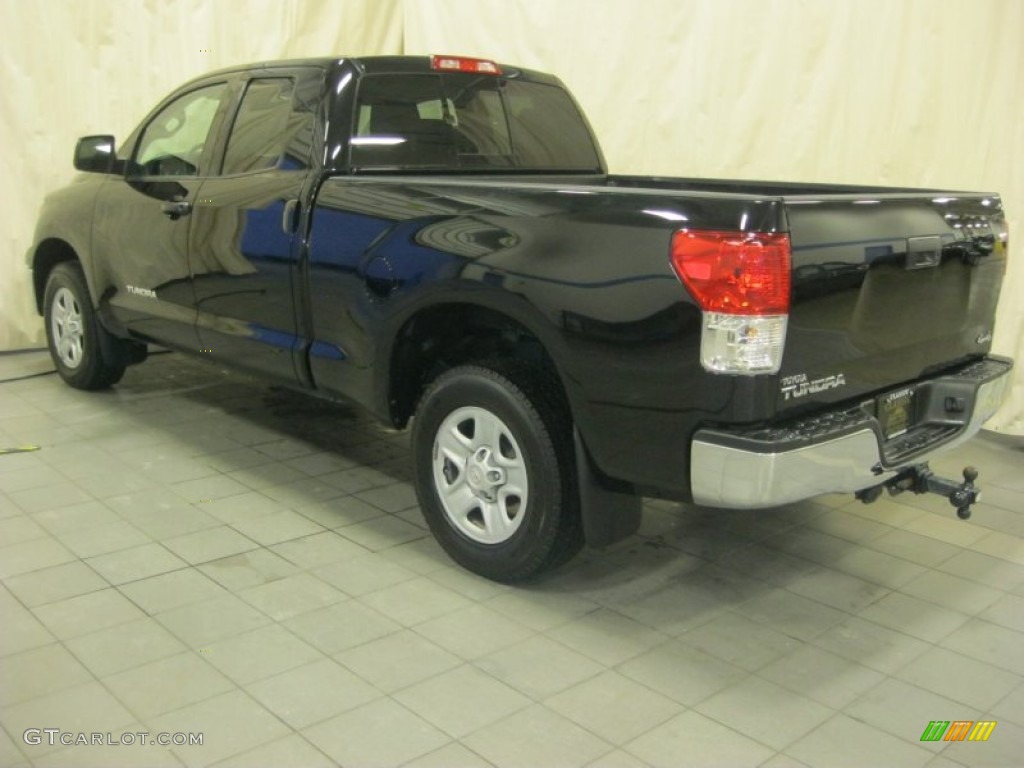 2011 Tundra Double Cab 4x4 - Black / Black photo #10