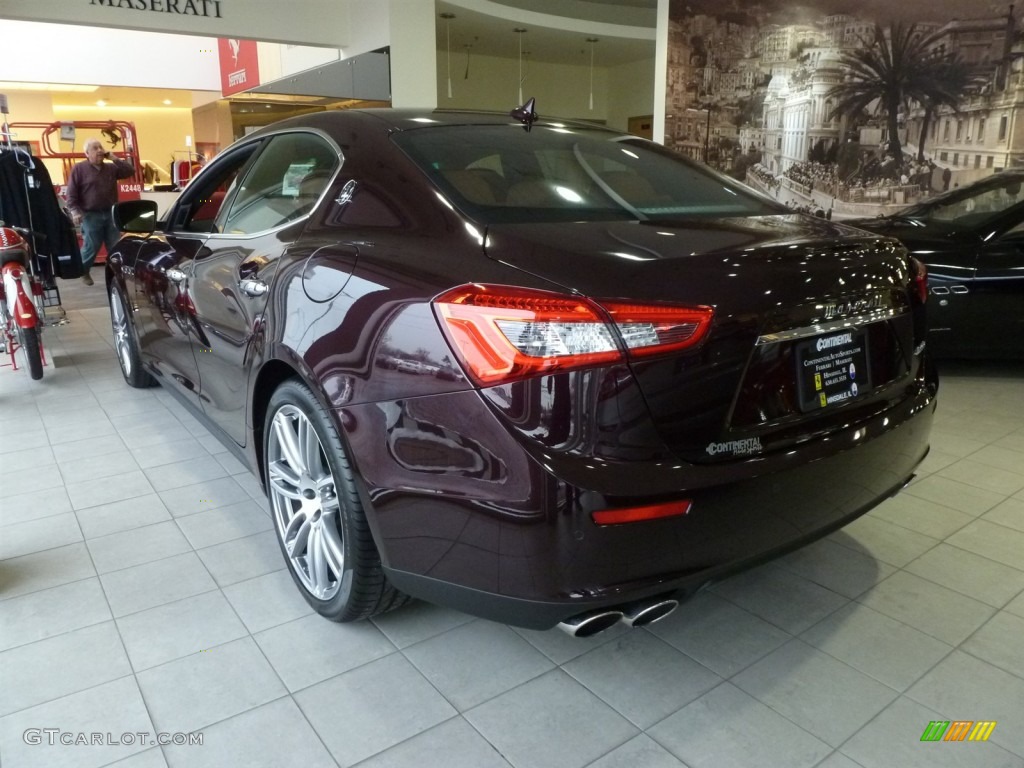 2014 Ghibli  - Rosso Folgore (Dark Red) / Cuoio photo #4