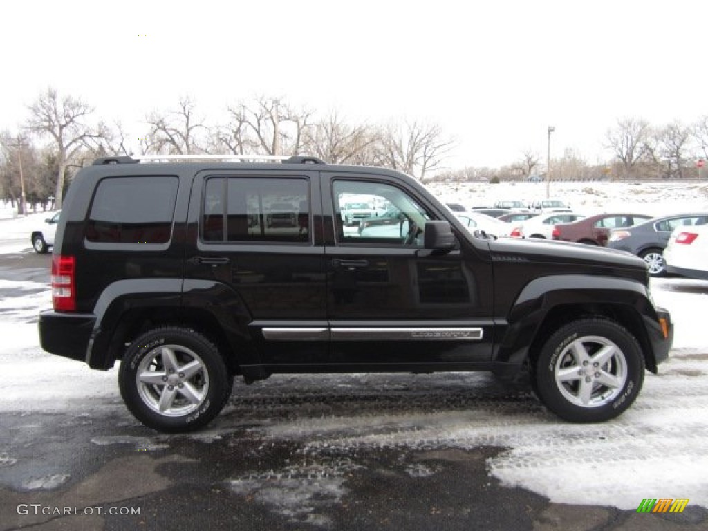 Brilliant Black Crystal Pearl 2012 Jeep Liberty Limited 4x4 Exterior Photo #89044752