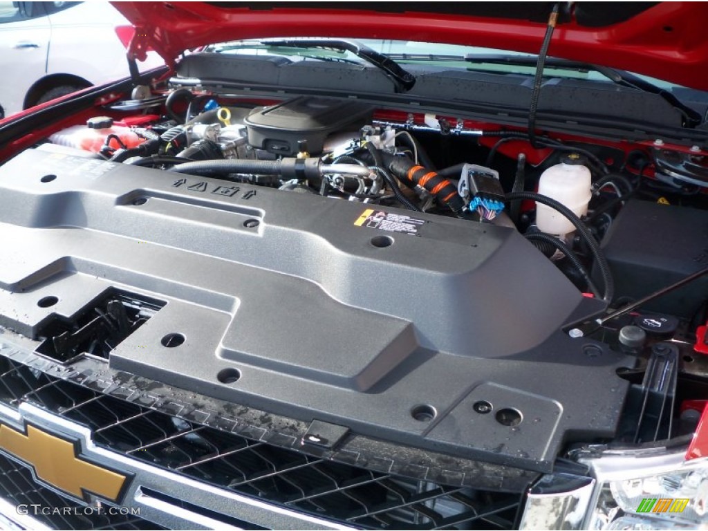 2014 Chevrolet Silverado 3500HD WT Regular Cab 4x4 Engine Photos