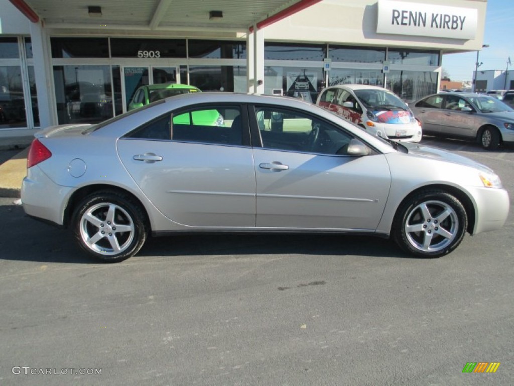 2008 G6 V6 Sedan - White Diamond Tri Coat / Ebony Black photo #8