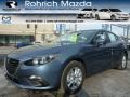 2014 Blue Reflex Mica Mazda MAZDA3 i Touring 4 Door  photo #1