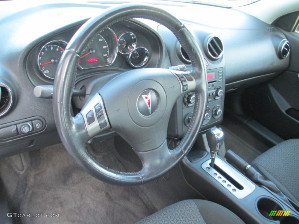 2008 G6 V6 Sedan - White Diamond Tri Coat / Ebony Black photo #12