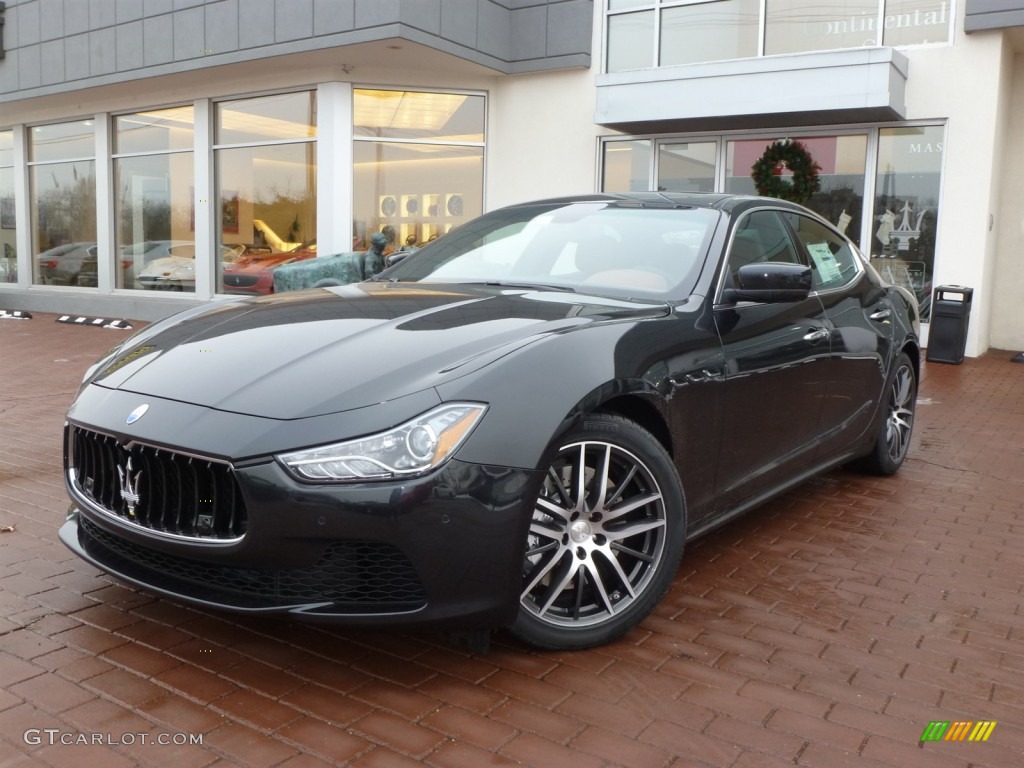 2014 Ghibli S Q4 - Nero Ribelle (Black Metallic) / Cuoio photo #1