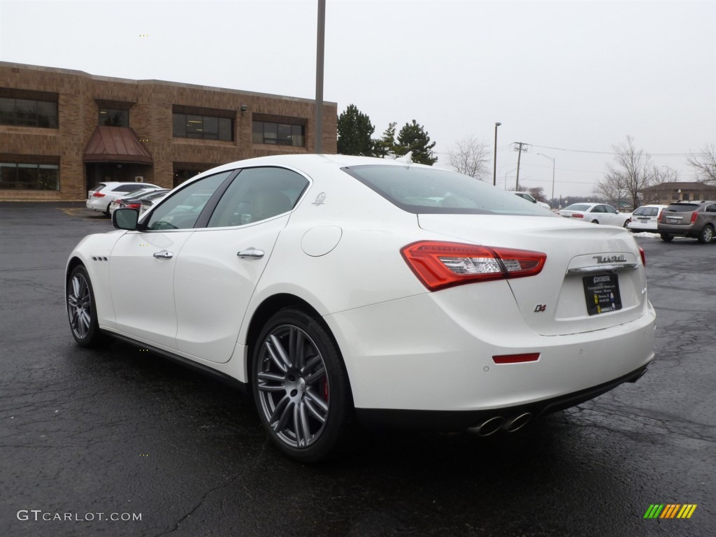 2014 Ghibli S Q4 - Bianco (White) / Sabbia photo #4