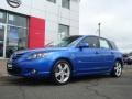 2005 Winning Blue Mica Mazda MAZDA3 s Hatchback  photo #3