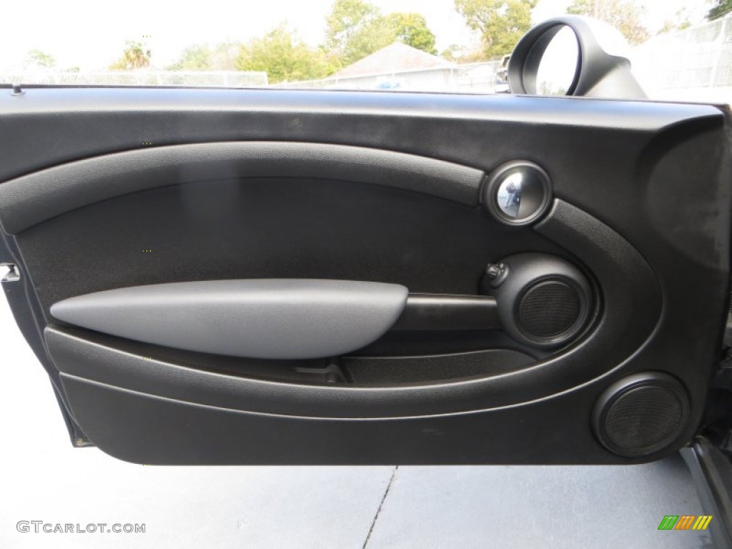 2007 Cooper Hardtop - Astro Black Metallic / Carbon Black/Carbon Black photo #27