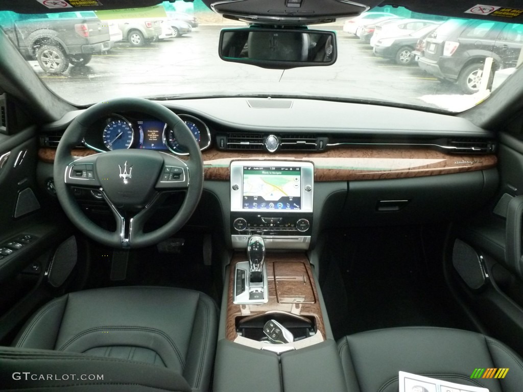 2014 Maserati Quattroporte S Q4 AWD Nero Dashboard Photo #89046687