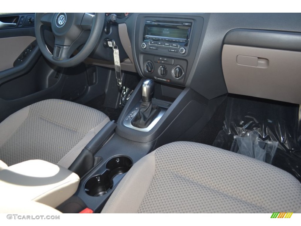 2014 Jetta S Sedan - Moonrock Silver Metallic / Titan Black photo #6