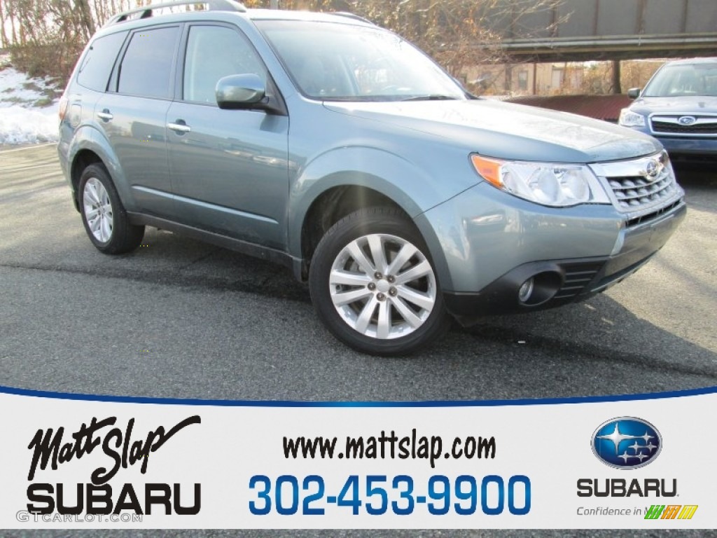 Sage Green Metallic Subaru Forester