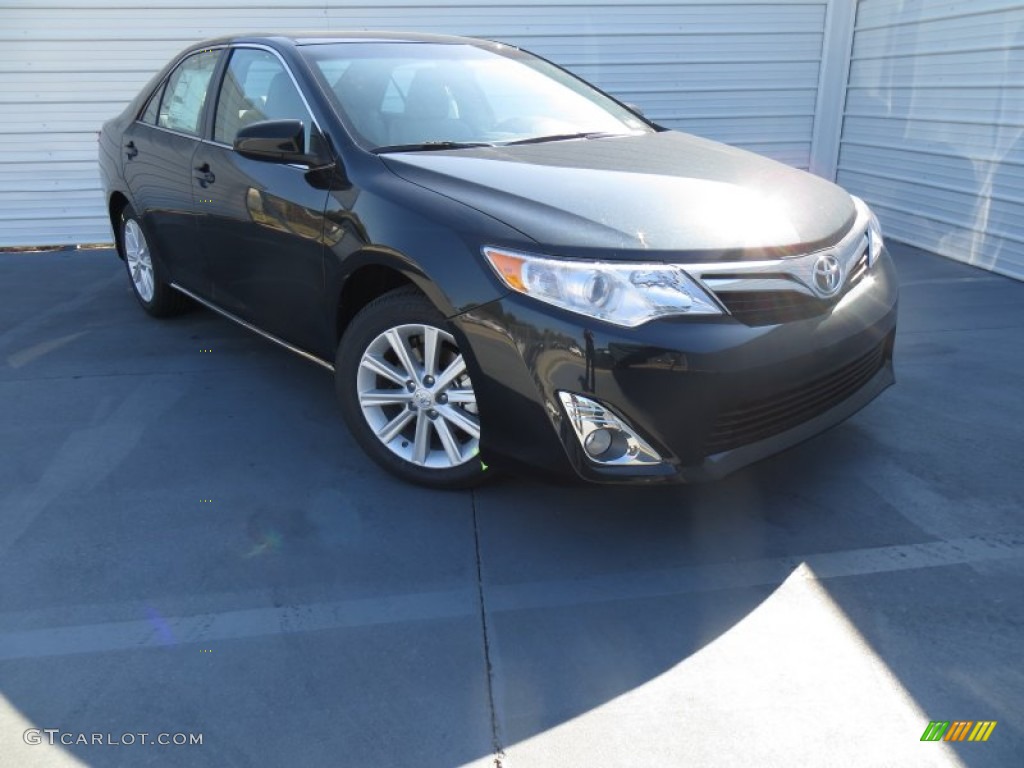 2014 Camry XLE V6 - Cosmic Gray Metallic / Ash photo #1