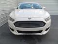 2014 White Platinum Ford Fusion Titanium  photo #8