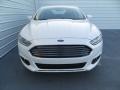 2014 White Platinum Ford Fusion SE EcoBoost  photo #7