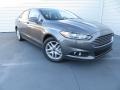 2014 Sterling Gray Ford Fusion SE EcoBoost  photo #2