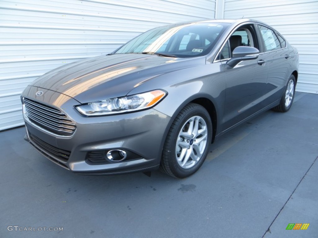 2014 Fusion SE EcoBoost - Sterling Gray / Charcoal Black photo #7