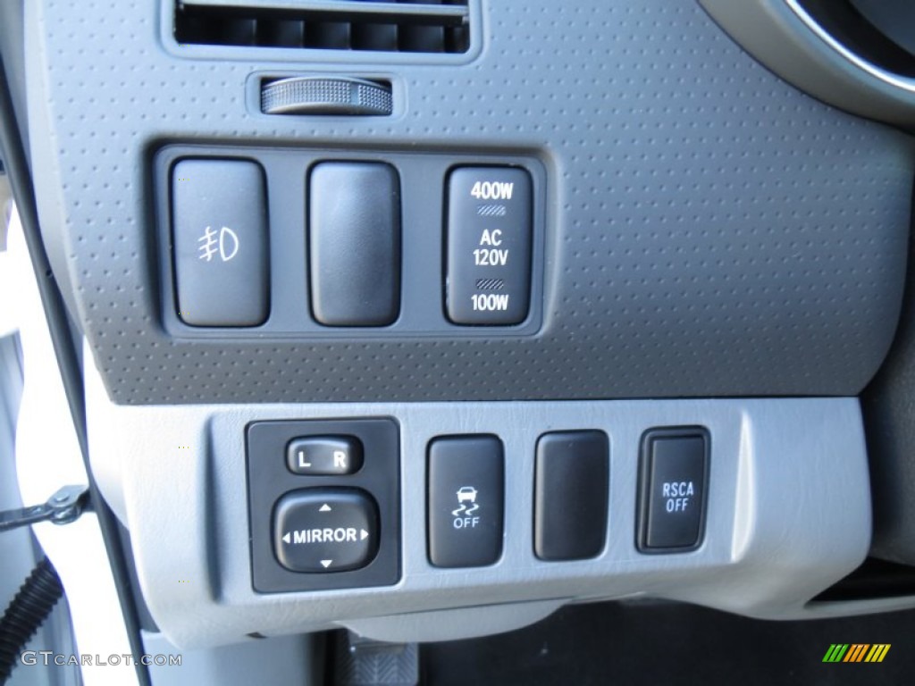 2014 Toyota Tacoma V6 TRD Sport Double Cab 4x4 Controls Photo #89050575