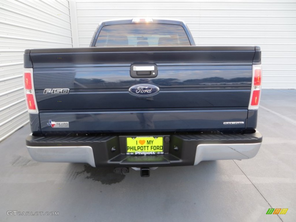 2014 F150 XLT SuperCab - Blue Jeans / Steel Grey photo #5