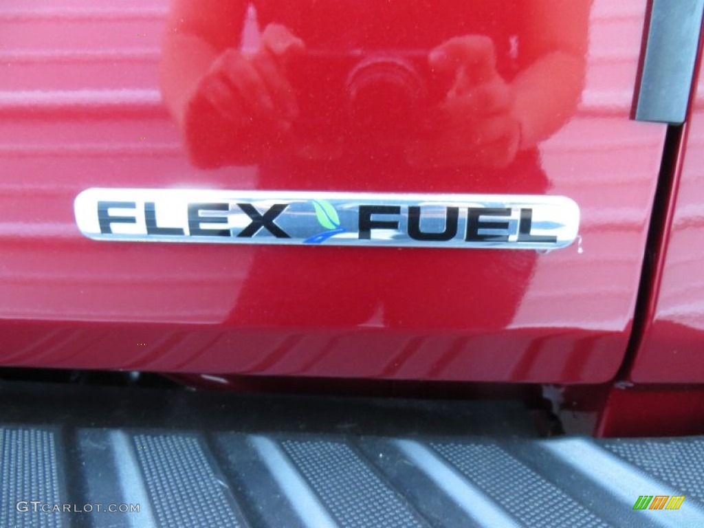 2014 F150 XLT SuperCrew - Ruby Red / Steel Grey photo #20