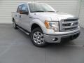 2014 Ingot Silver Ford F150 XLT SuperCrew  photo #2