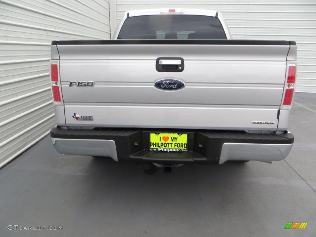 2014 F150 XLT SuperCrew - Ingot Silver / Steel Grey photo #5