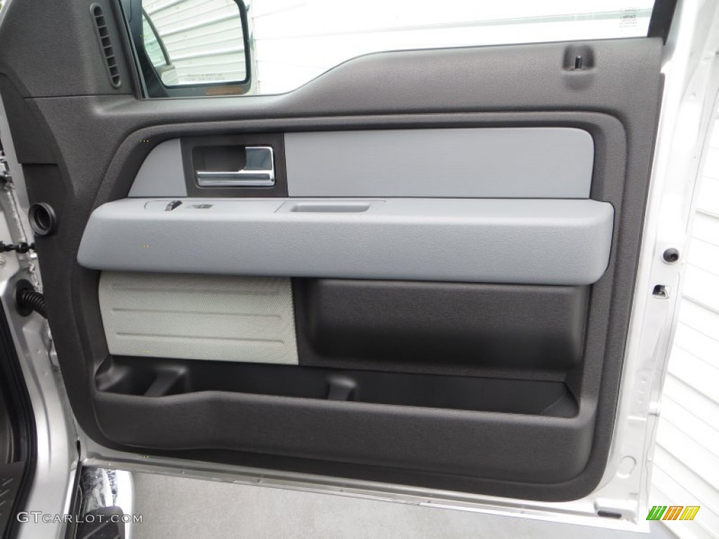 2014 F150 XLT SuperCrew - Ingot Silver / Steel Grey photo #21