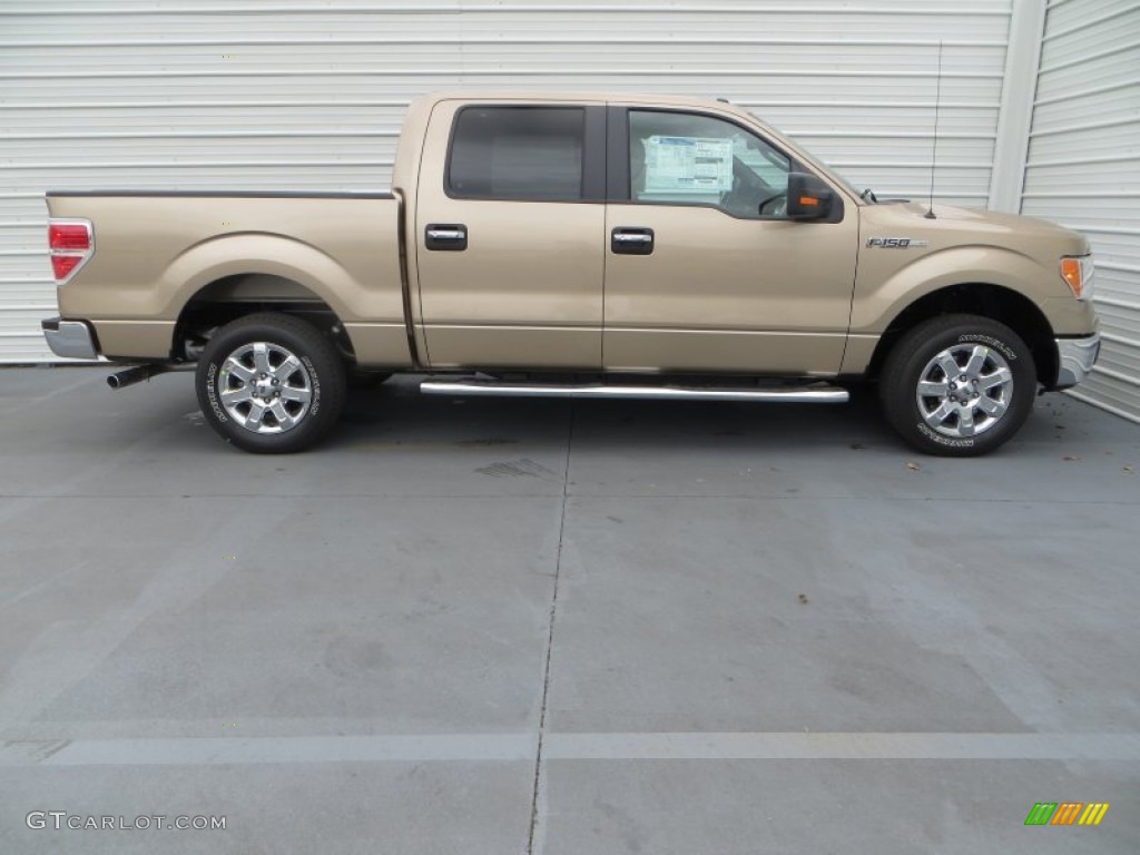 2014 F150 XLT SuperCrew - Pale Adobe / Pale Adobe photo #3