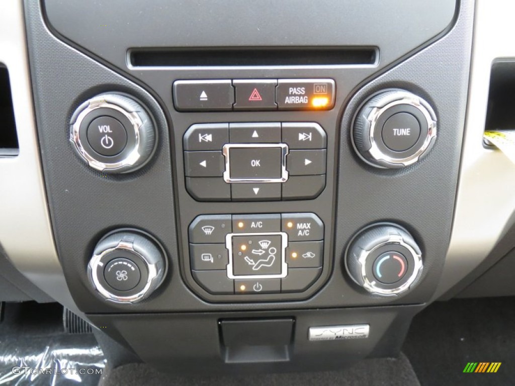 2014 Ford F150 XLT SuperCrew Controls Photo #89051133