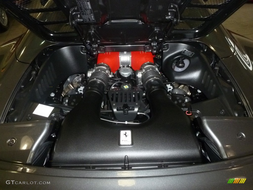 2014 Ferrari 458 Spider 4.5 Liter DI DOHC 32-Valve V8 Engine Photo #89051329